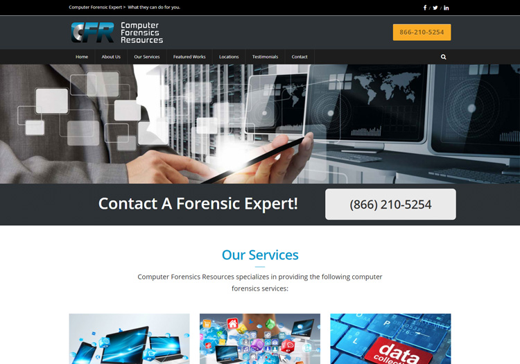 Computer Forensics Resources in Website Redesign